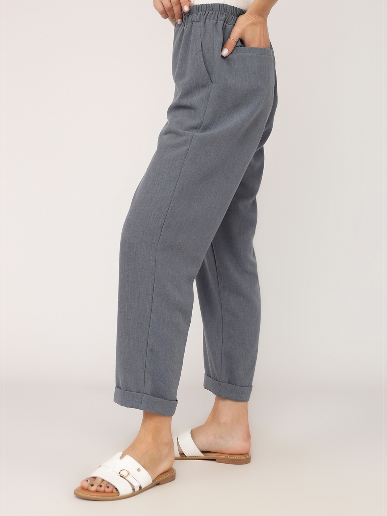 Брюки повседневные YUKI модель ЦБ-00276442 Фото