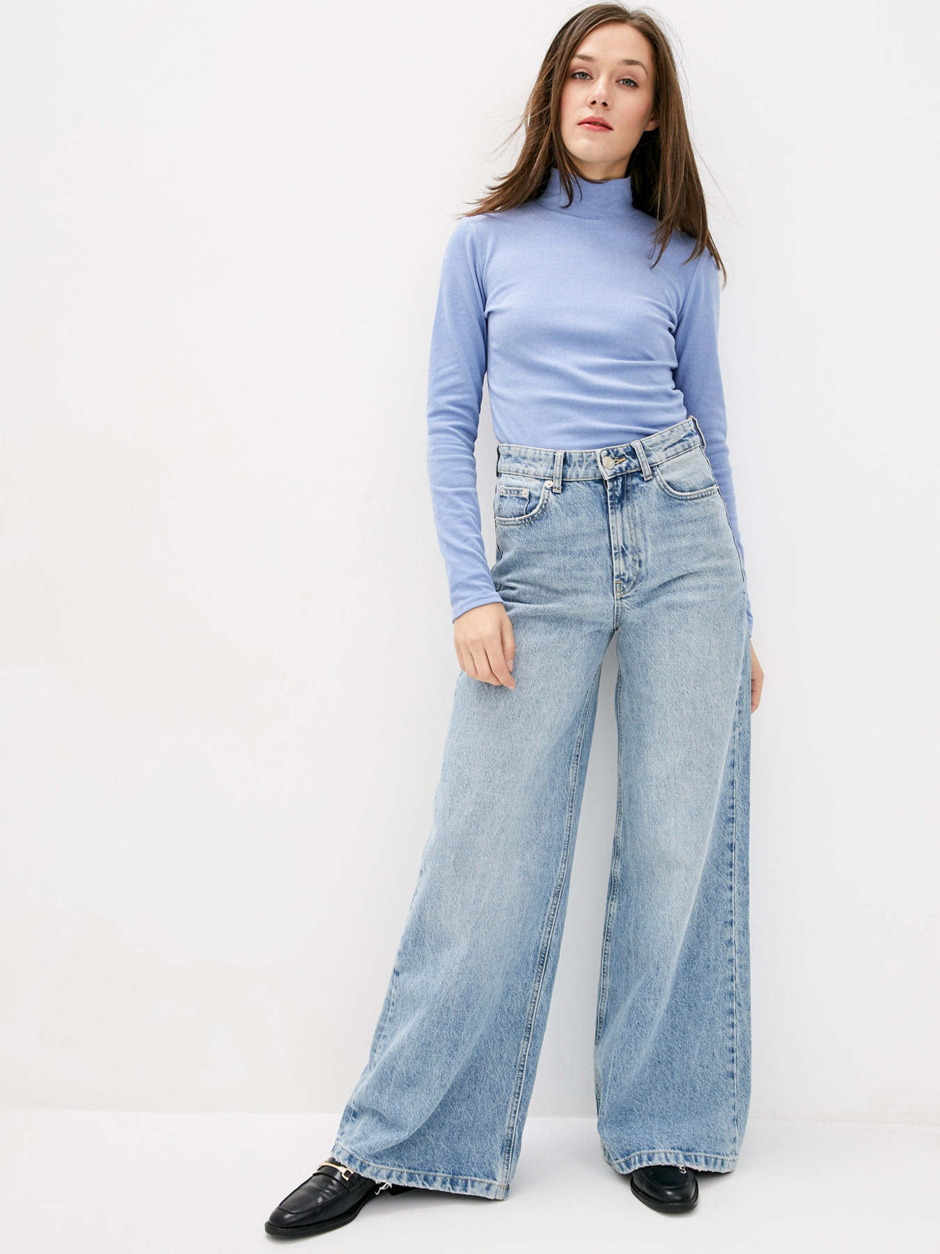 Водолазка ISSA Plus модель 12937_blue Фото