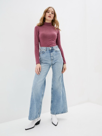 Водолазка ISSA Plus модель 12937_burgundy Фото