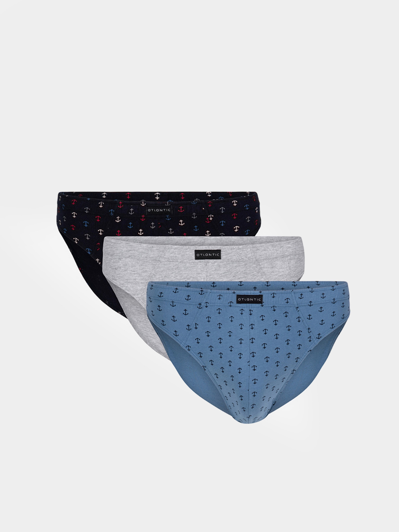 Набор трусов Atlantic модель 3MP-080_GRA_SZM_DEN Фото