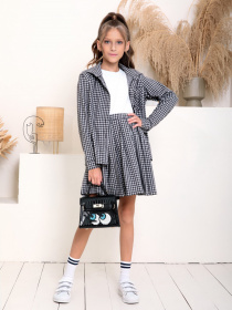 Костюм ISSA Plus модель CD-446_black Фото