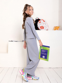 Костюми ISSA Plus модель CD-441_grey Фото