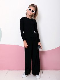 Костюм ISSA Plus модель CD-441_black Фото