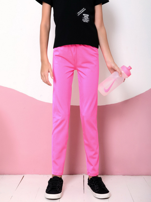 Спортивные леггинсы ISSA Plus модель CD-437_raspberry Фото