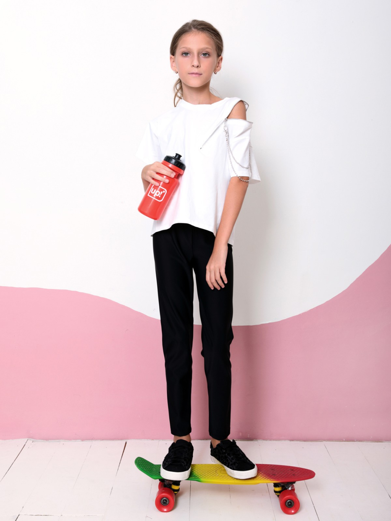 Леггинсы спортивные ISSA Plus модель CD-437_black Фото