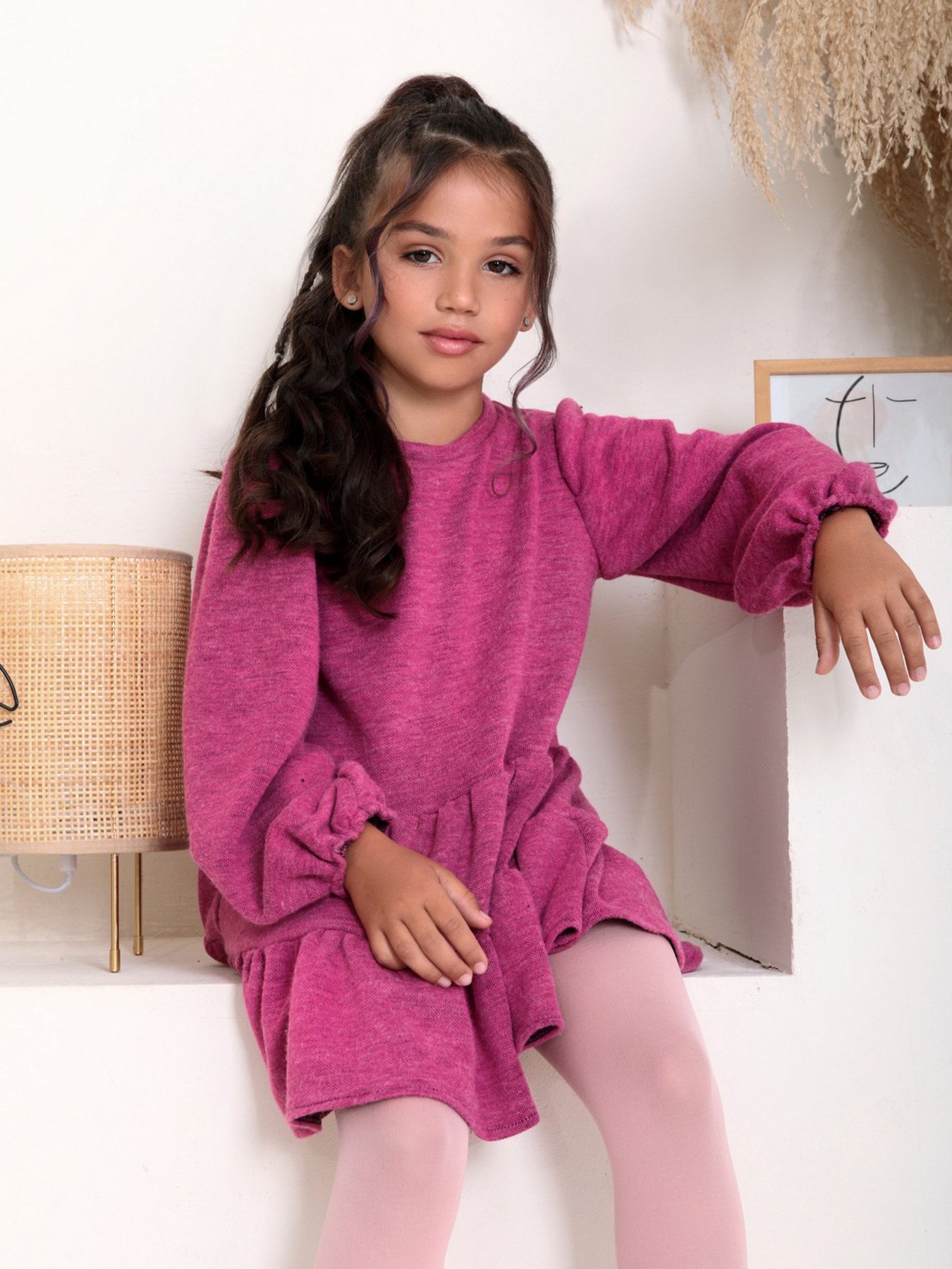 Сукні ISSA Plus Модель CD-454_raspberry Фото