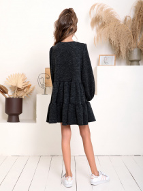 Платье мини ISSA Plus модель CD-454_black Фото