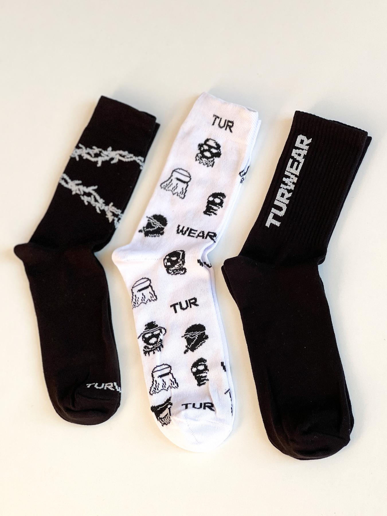 Набор носков TUR Warcore модель 000010498 Набор носков TUR Warcore модель 000010498 Фото