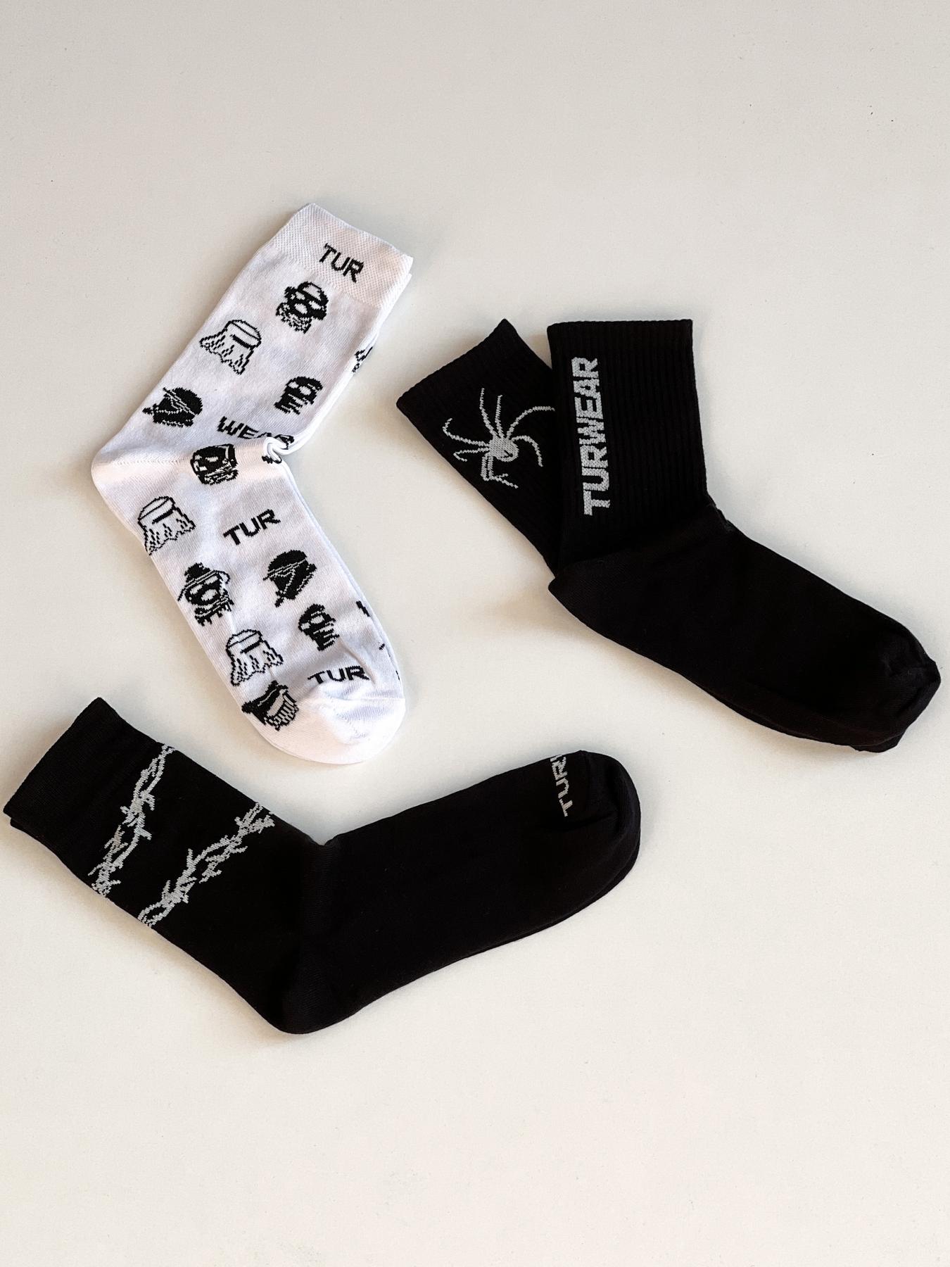 Набор носков TUR Warcore модель 000010498 Набор носков TUR Warcore модель 000010498 Фото