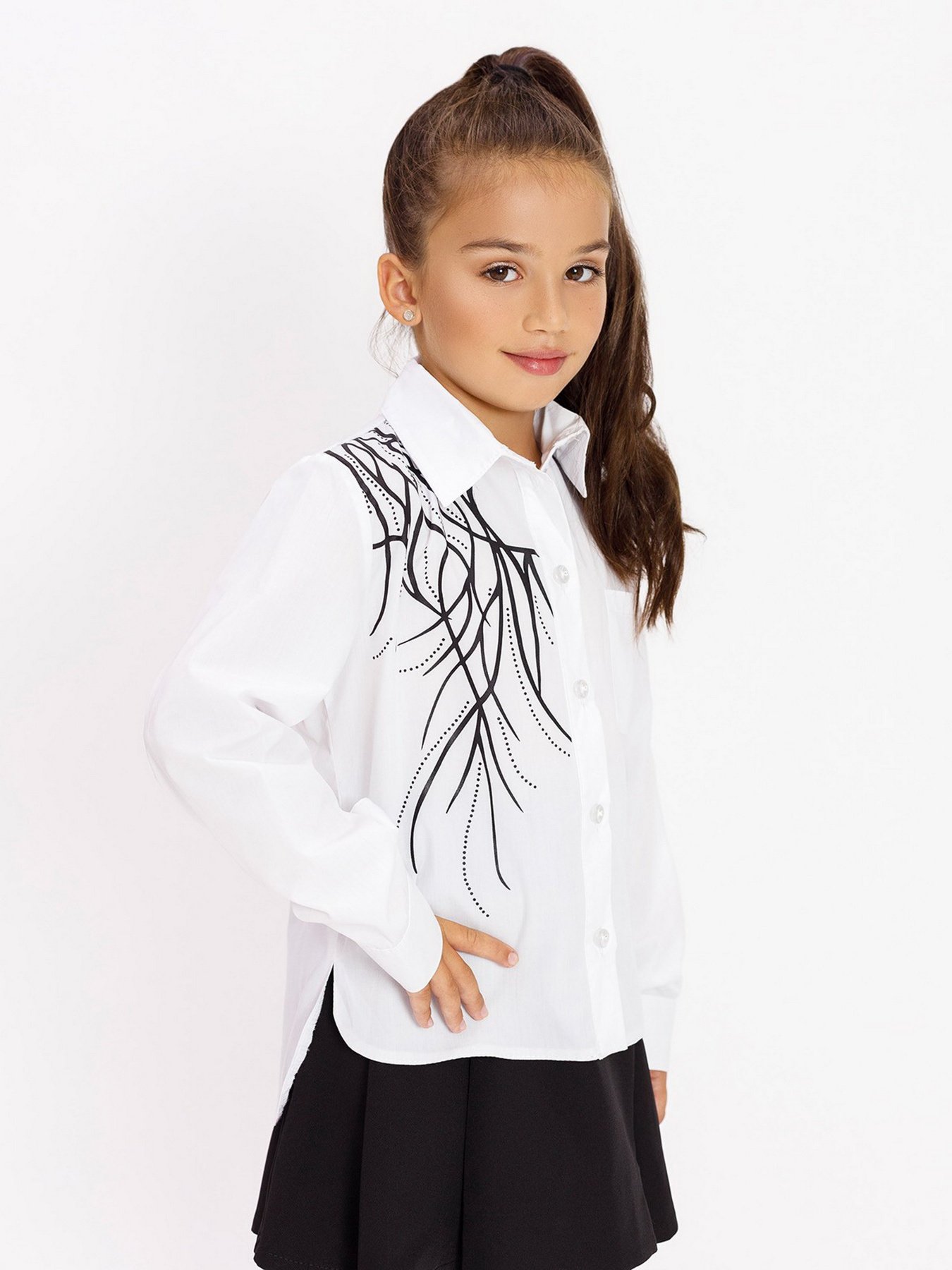 Сорочка ISSA Plus Модель CD-432_white Фото