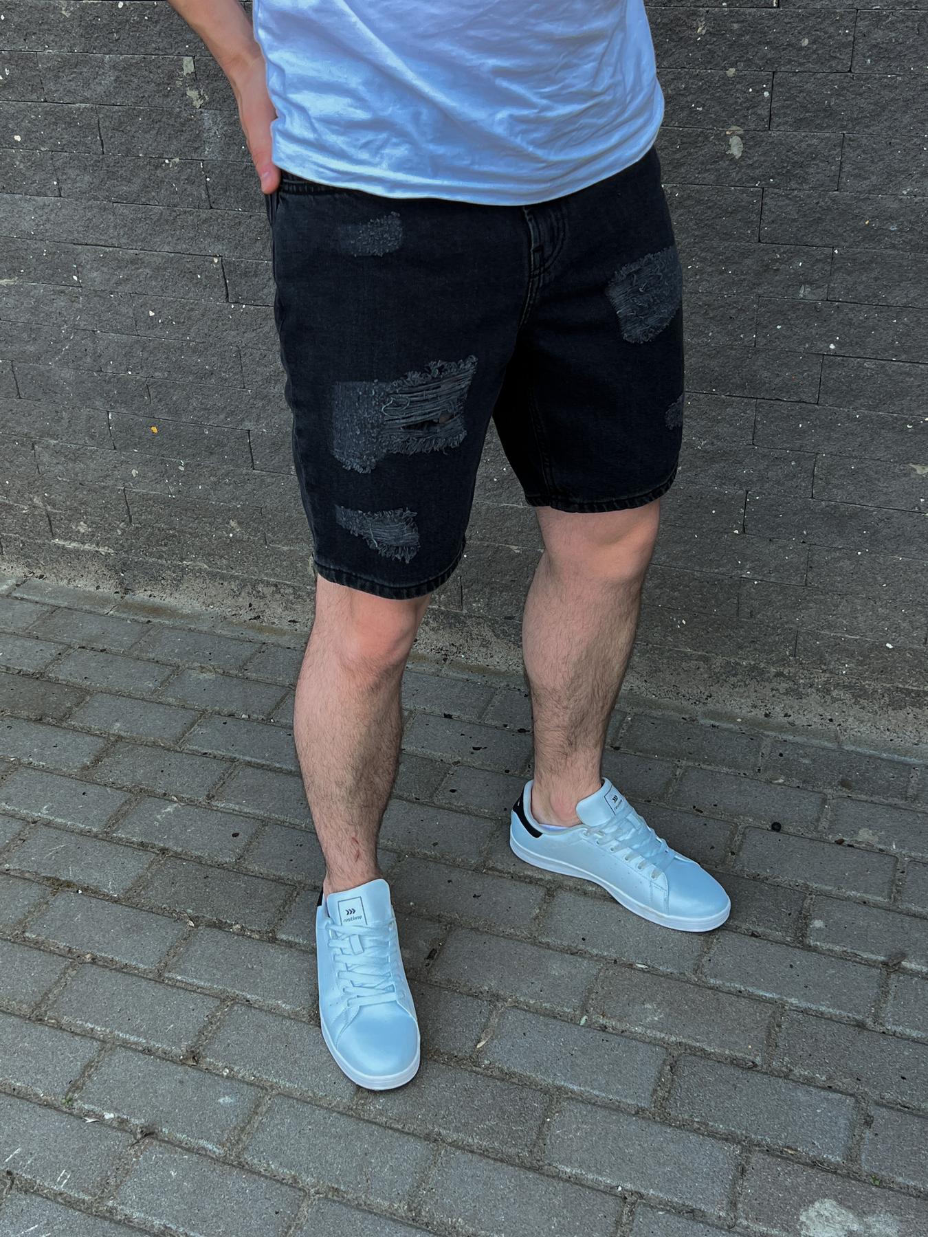 Шорти джинсові TUR Дестрой модель 000010007 Фото