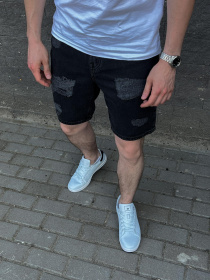 Шорти джинсові TUR Дестрой модель 000010007 Фото