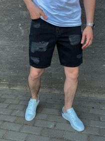 Шорти джинсові TUR Дестрой модель 000010007 Фото