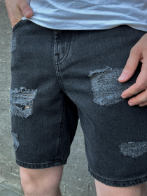 Шорти джинсові TUR Дестрой модель 000010007 Фото