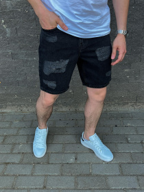 Джинсовые шорты TUR Дестрой модель 000010007 Фото