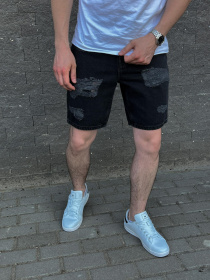 Джинсовые шорты TUR Дестрой модель 000010007 Фото