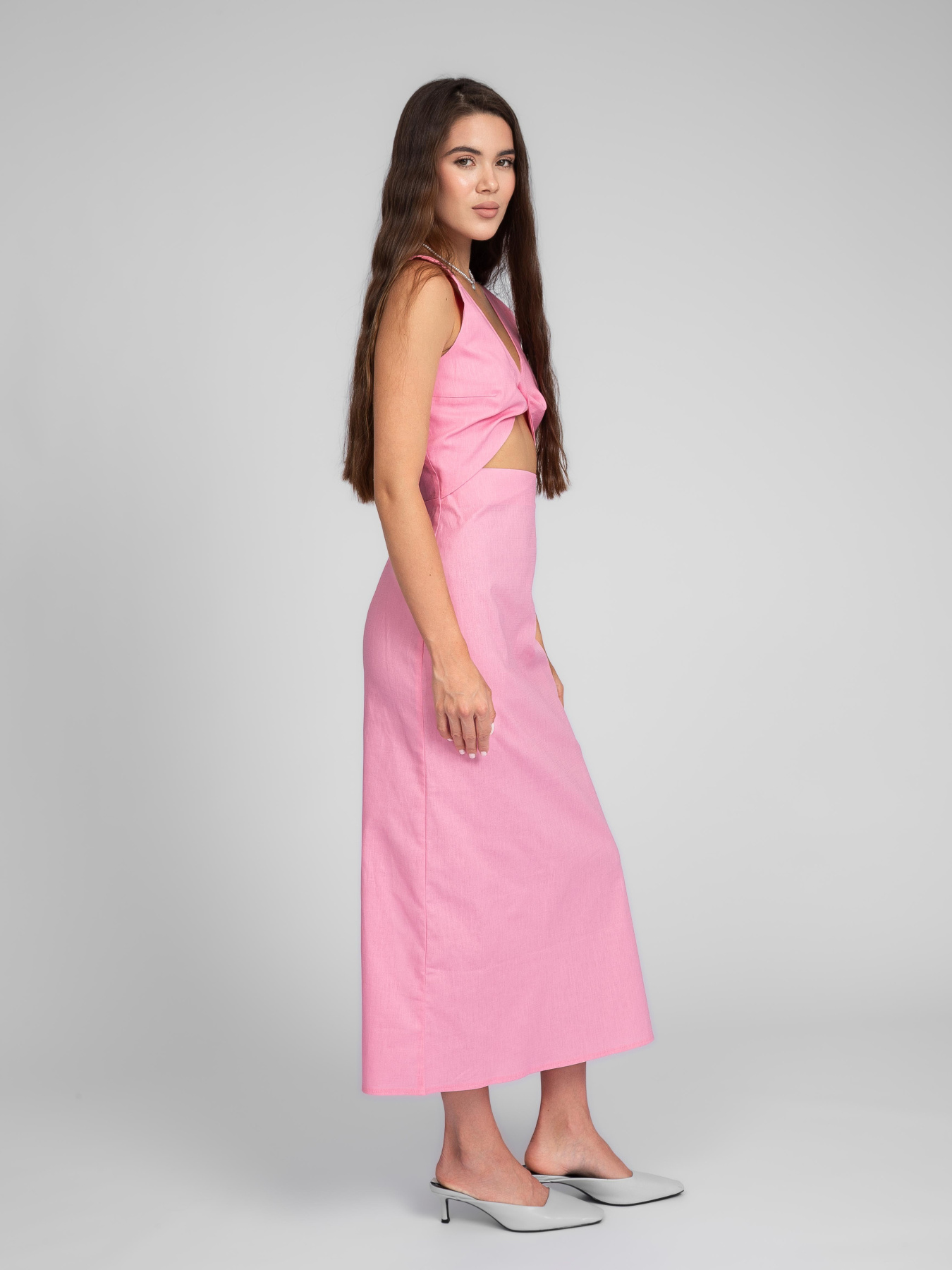 Платье миди Famo модель PLA-127_03 Фото