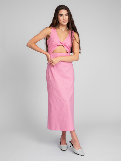 Платье миди Famo модель PLA-127_03 Фото