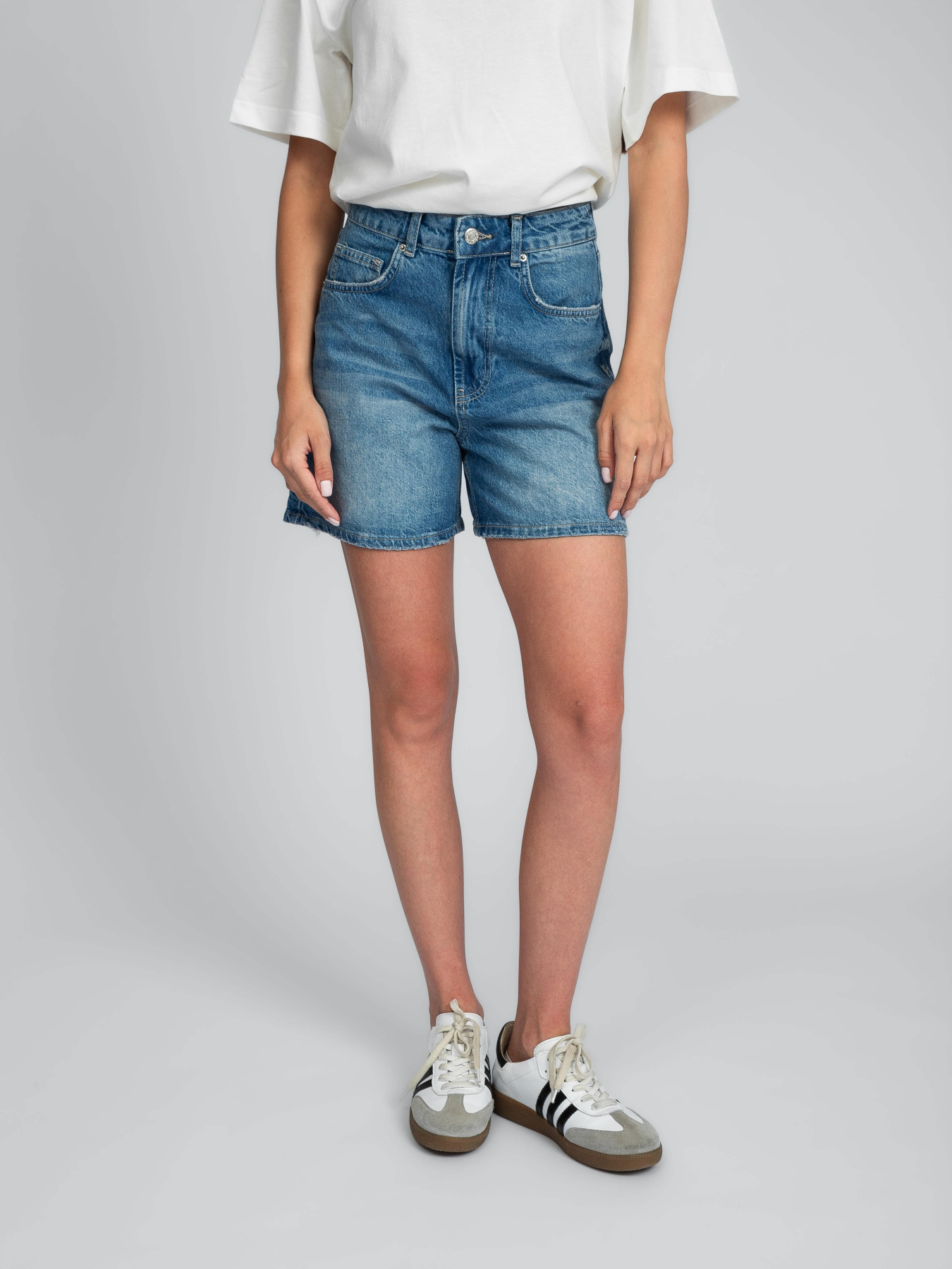 Шорти джинсові Famo модель BR-2836_01 Фото