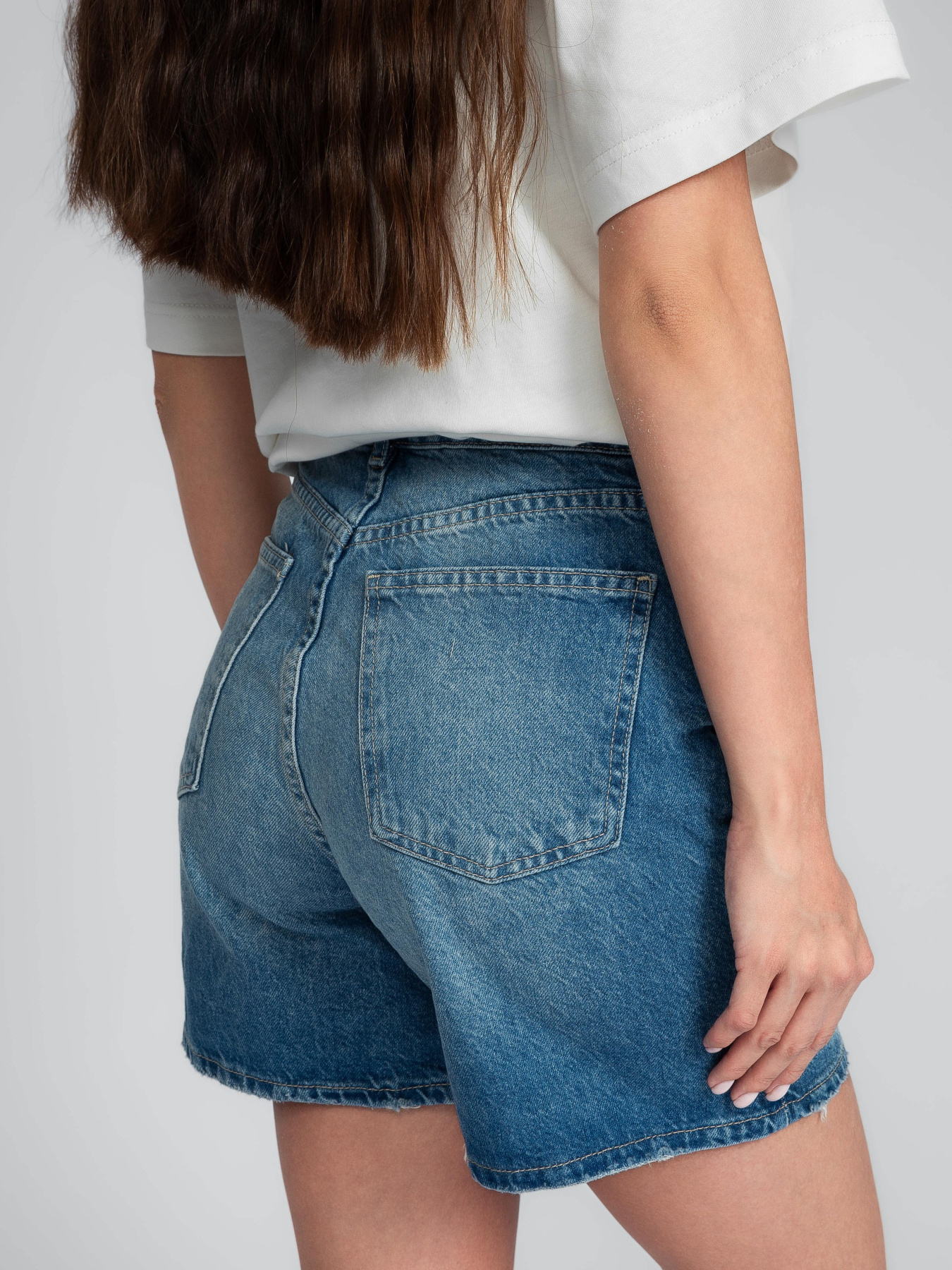 Шорти джинсові Famo модель BR-2836_01 Фото