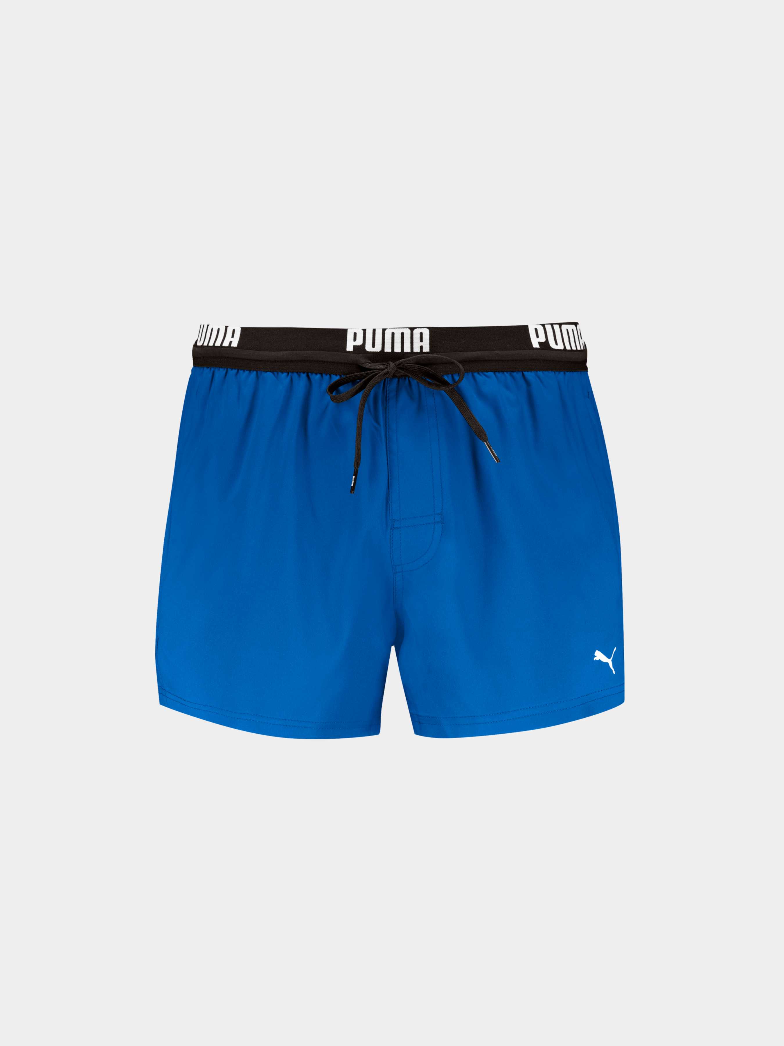 Чоловічі Шорти для плавання PUMA Swim Men Logo Short Len (907659_12) колір синій, матеріал комбінований верх