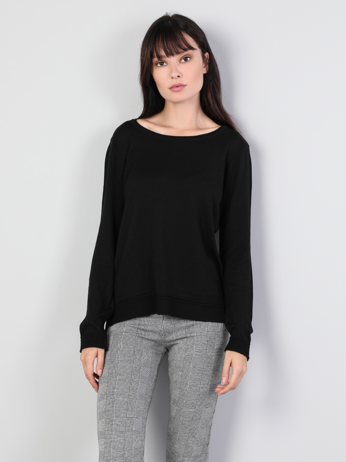 Кофты и свитера Colin’s модель CL1046444_Q1.V1_BLK Фото