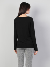 Кофты и свитера Colin’s модель CL1046444_Q1.V1_BLK Фото