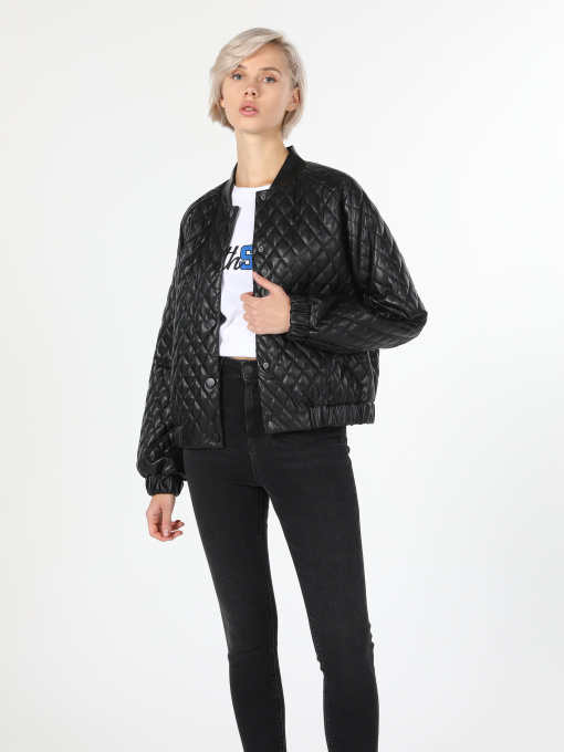 Куртки и дубленки Colin’s модель CL1060235_Q1.V1_BLK Фото