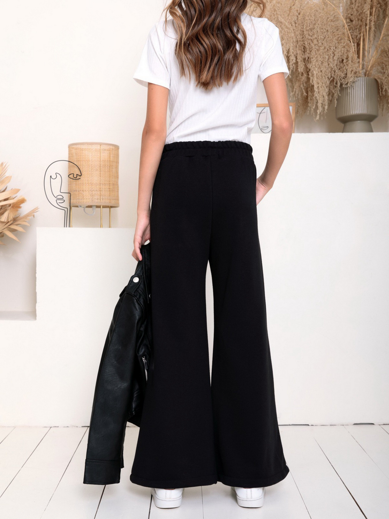 Палаццо ISSA Plus модель CD-439_black Фото