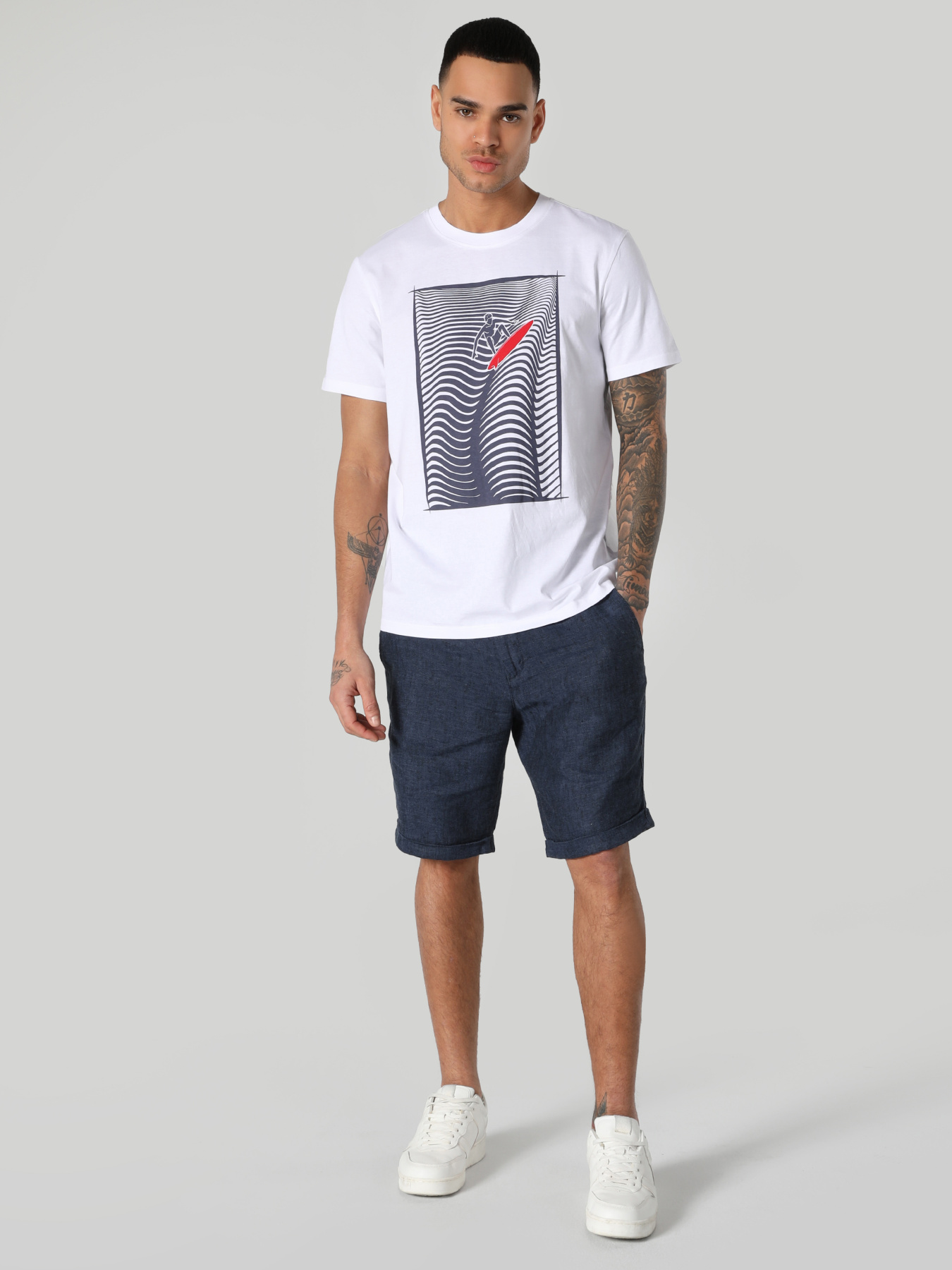 Футболки и поло Colin’s модель CL1062661_Q1.V1_WHT Фото