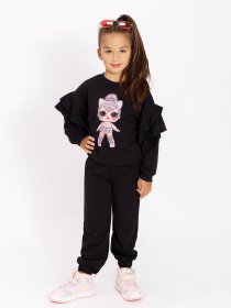 Спортивный костюм ISSA Plus модель CD-402_black Фото