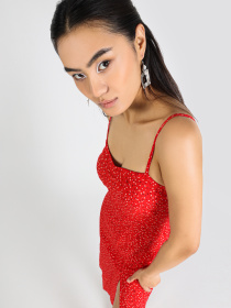 Платье миди Colin’s модель CL1064094_Q1.V1_RED Фото