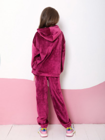 Спортивний костюм ISSA Plus модель CD-443_raspberry Фото