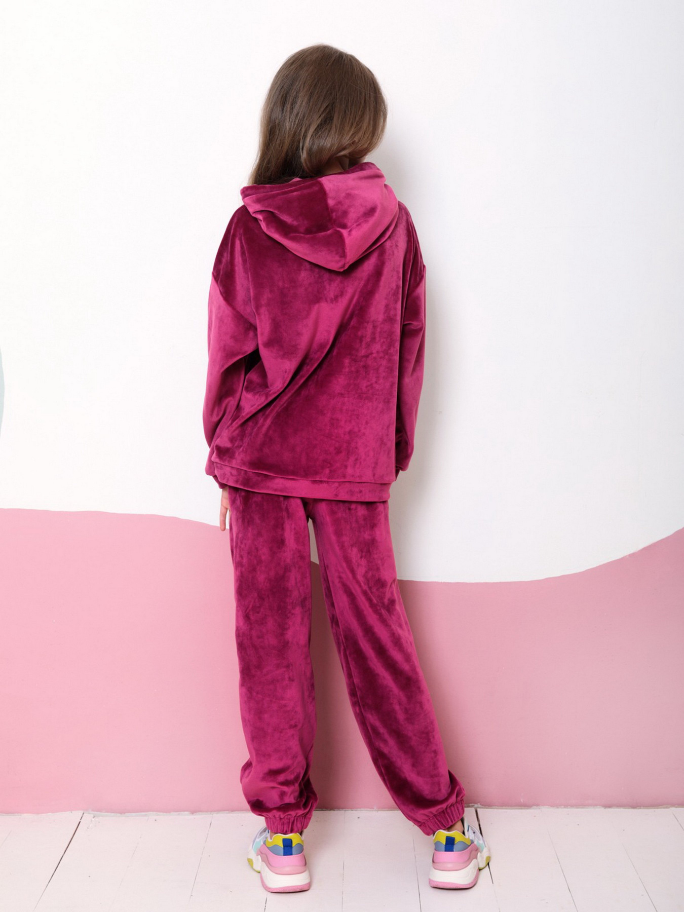 Спортивний костюм ISSA Plus модель CD-443_raspberry Спортивний костюм ISSA Plus модель CD-443_raspberry Фото