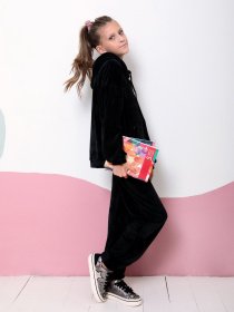 Спортивный костюм ISSA Plus модель CD-443_black Фото