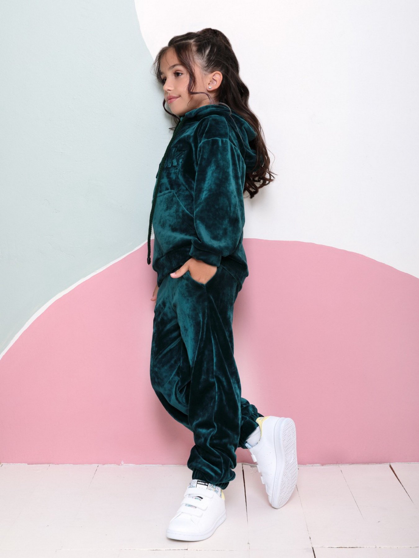 Спортивный костюм ISSA Plus модель CD-443_green Фото