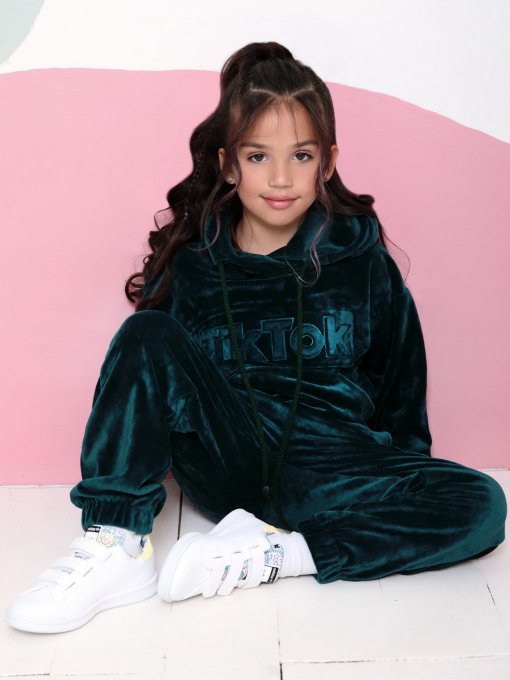 Спортивний костюм ISSA Plus Модель CD-443_green Фото