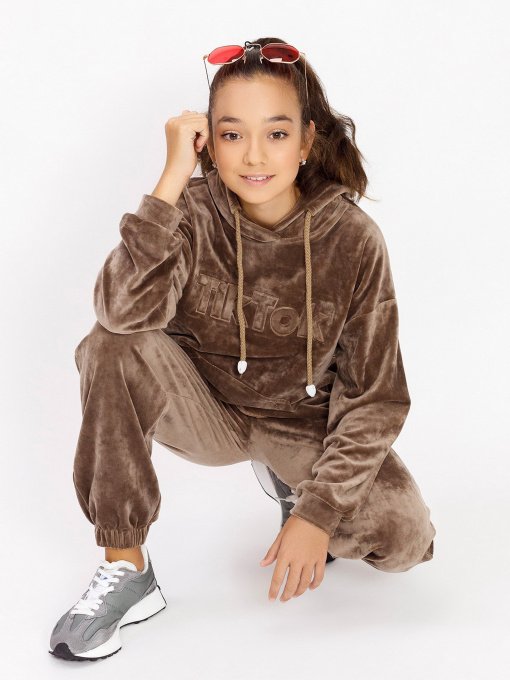 Спортивный костюм ISSA Plus модель CD-443_beige Фото