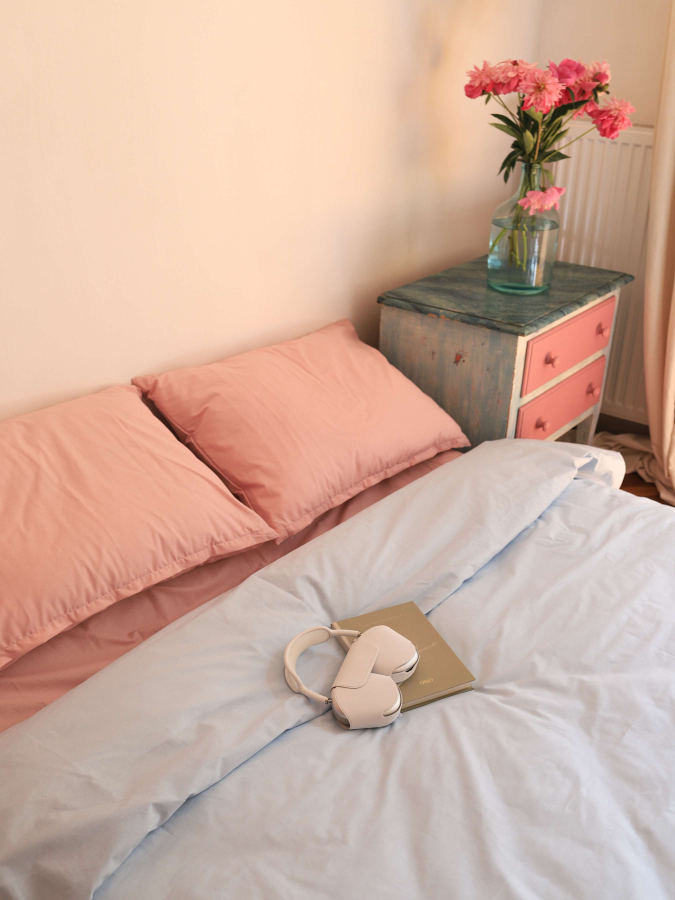 Комплект постельного белья из ткани ранфорс blue&pink цвета BedclozZzes модель 12121 Фото