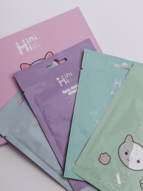 Подарунковий конверт з тканинними масками для обличчя MiniMi модель 6684 Фото