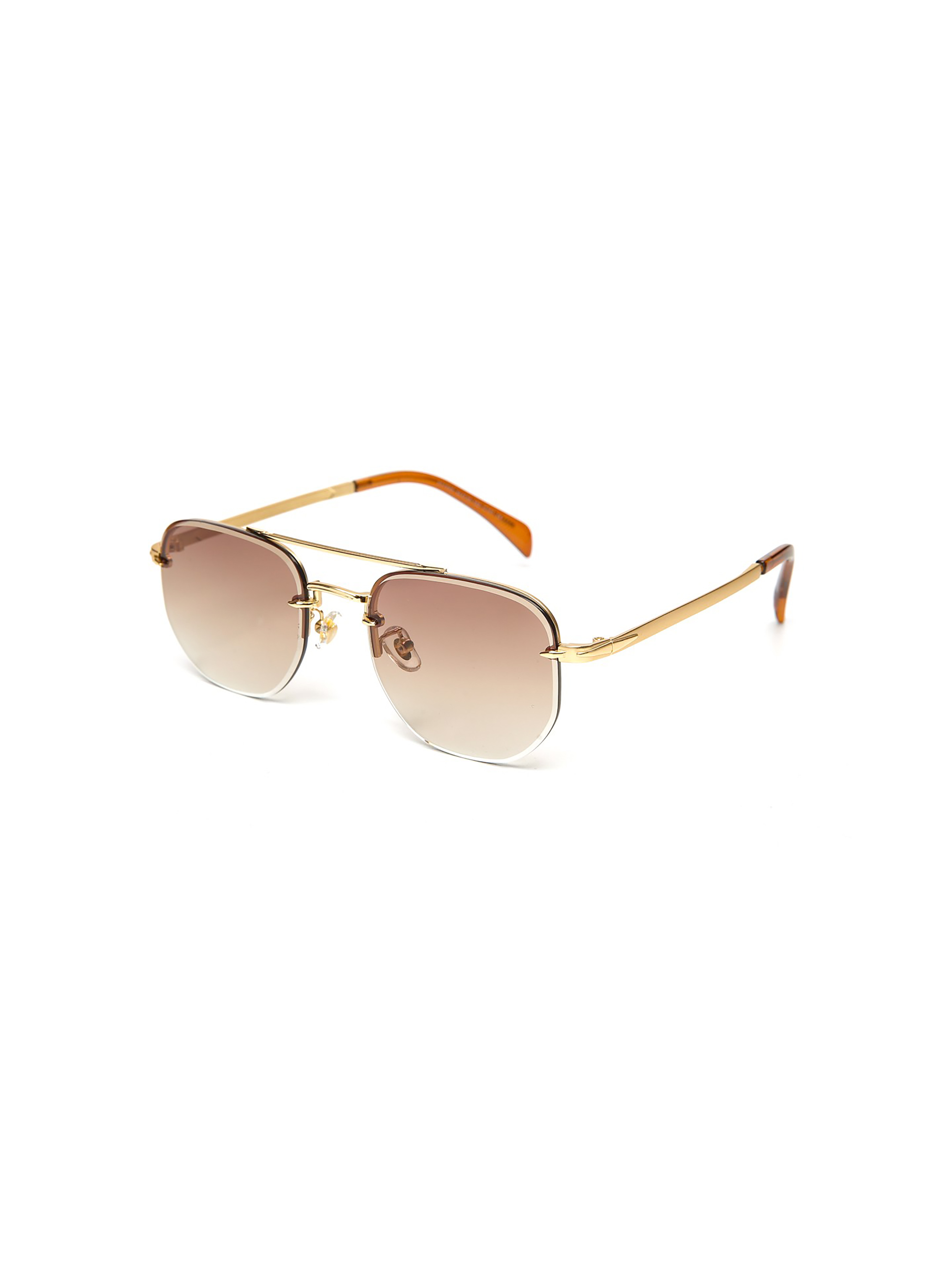 LuckyLOOK Сонцезахисні окуляри (LL2933534724365) Чоловіче колір - Золотий матеріал - Пластик/метал