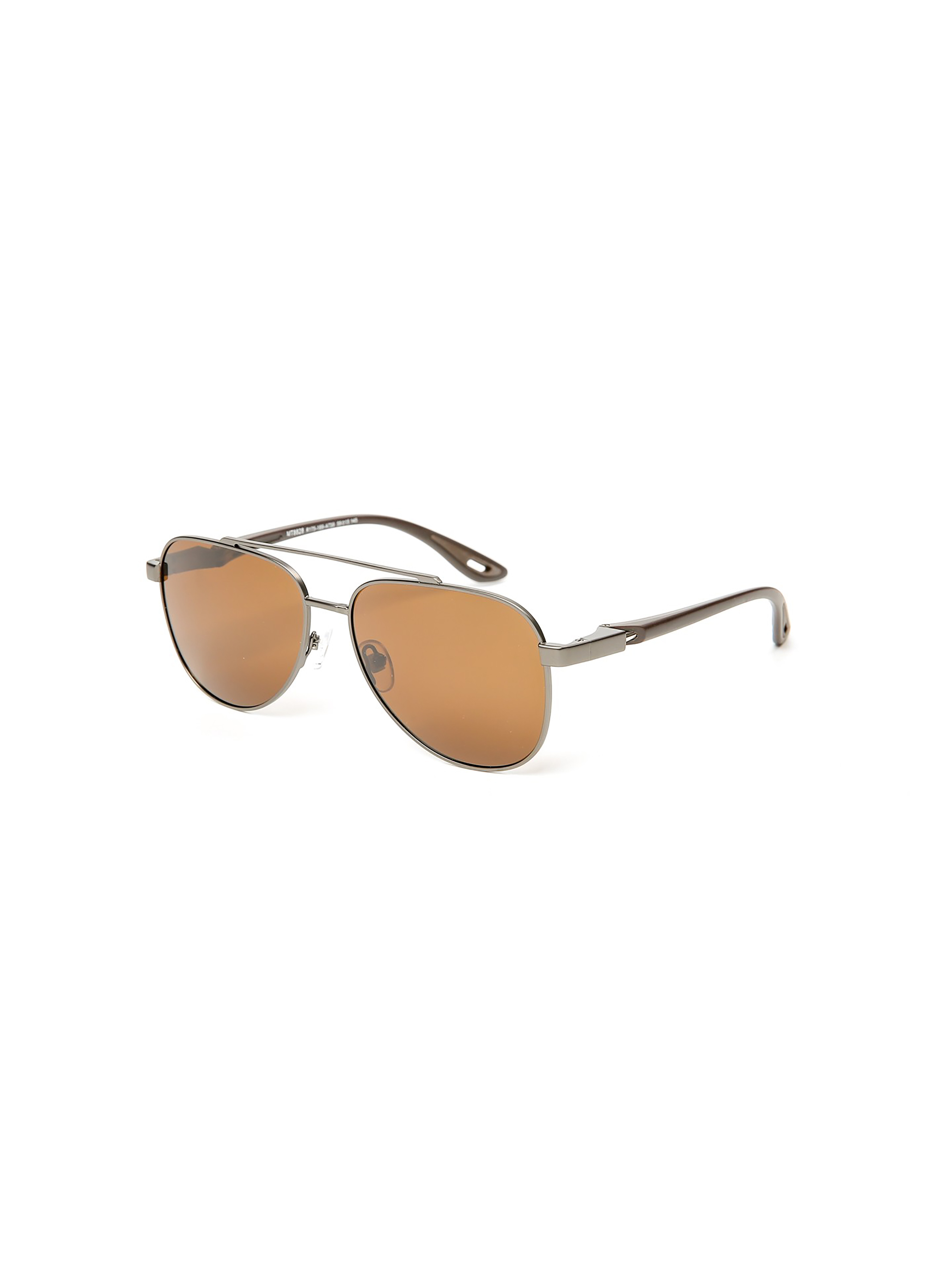 LuckyLOOK Сонцезахисні окуляри (LL2933534725003) Чоловіче колір - Коричневий матеріал - Метал