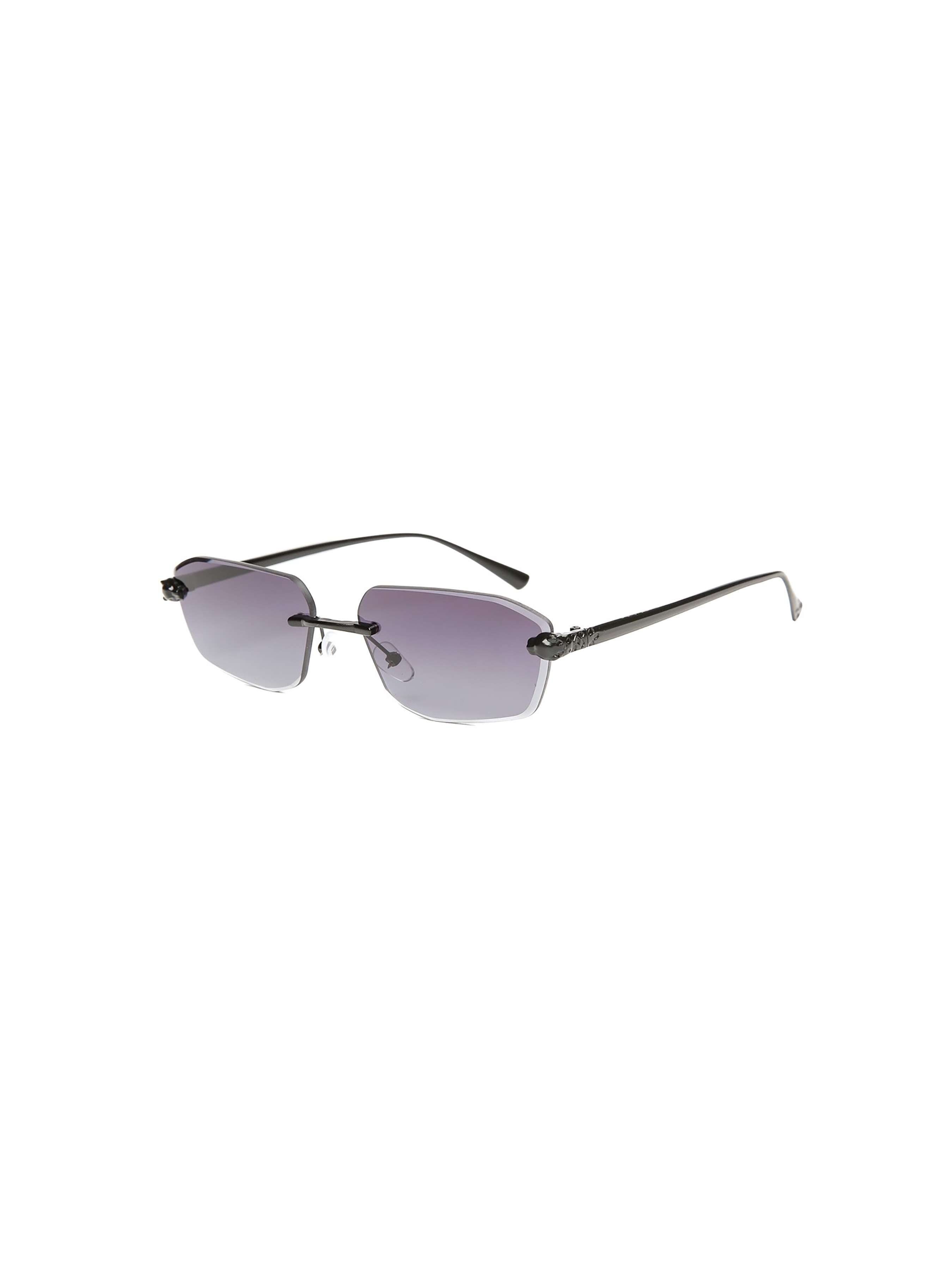 LuckyLOOK Сонцезахисні окуляри (LL2933534722064) Чоловіче колір - Чорний/сірий матеріал - Пластик/метал