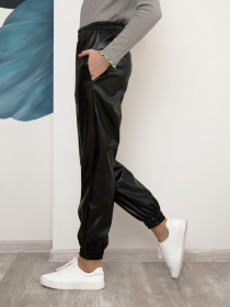 Повседневные штаны ISSA Plus модель CD-411_black Фото