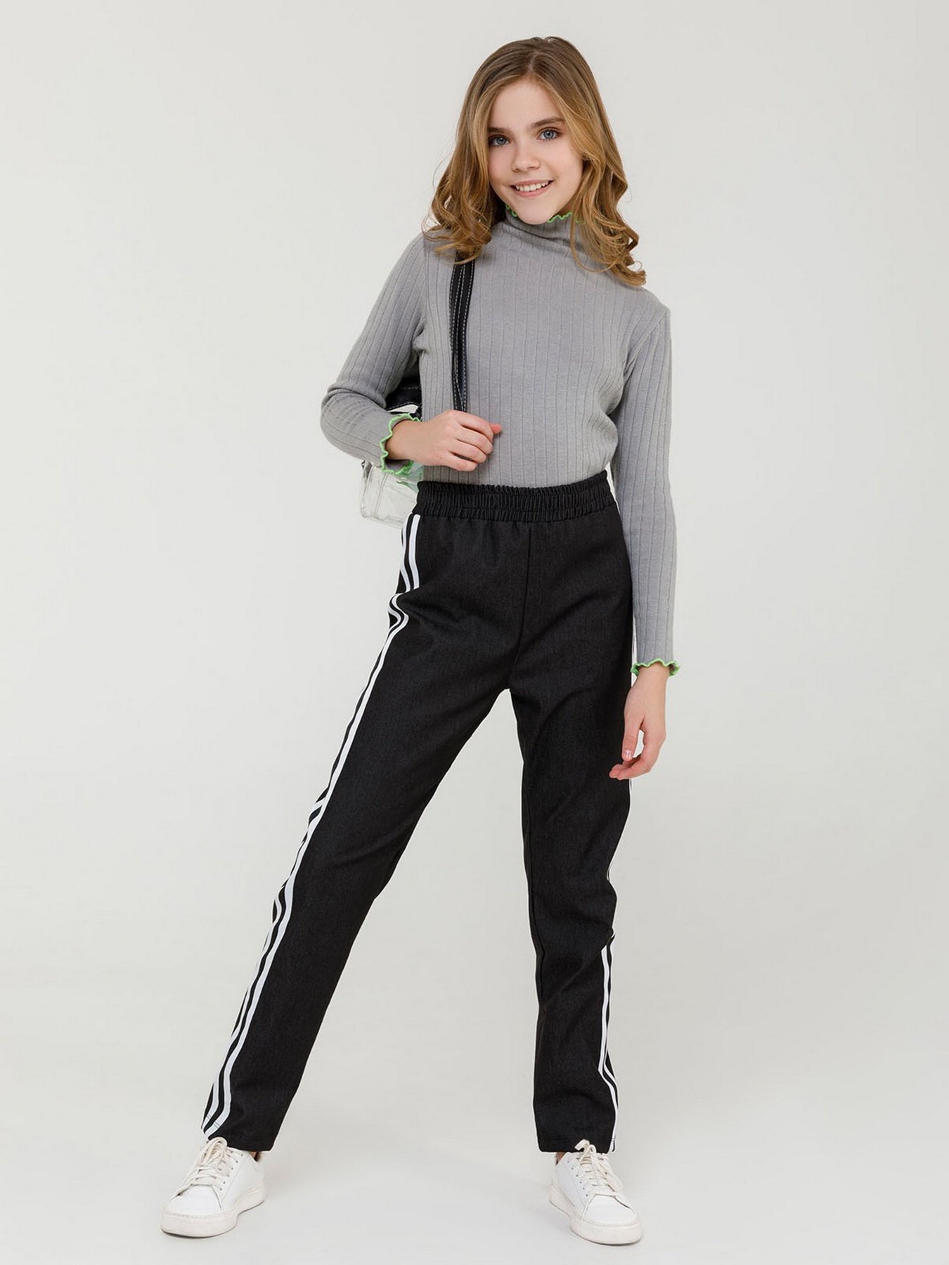 Брюки повседневные ISSA Plus модель CD-416_black Фото