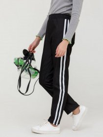 Брюки повседневные ISSA Plus модель CD-416_black Фото