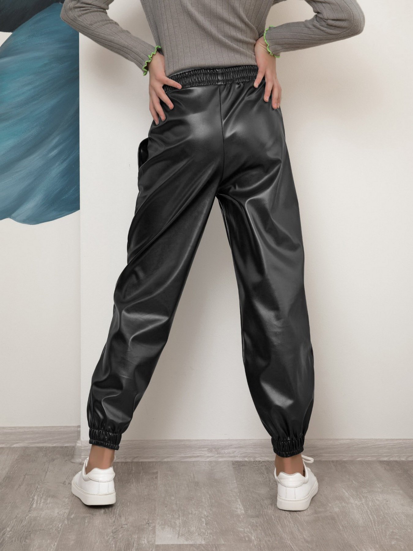 Повседневные штаны ISSA Plus модель CD-411_grey Фото