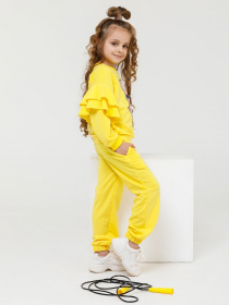 Спортивный костюм ISSA Plus модель CD-402_yellow Фото