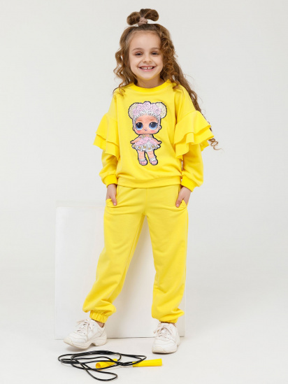 Спортивний костюм ISSA Plus модель CD-402_yellow - фото
