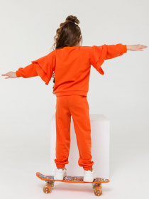 Спортивний костюм ISSA Plus модель CD-403_orange Спортивний костюм ISSA Plus модель CD-403_orange Фото